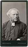 Kabinettsfotografi - kyrkoherde Johan Wahlfisk, Stockholm