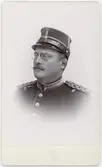 Kabinettsfotografi - underlöjtnant Johan Fahlén, Härnösand