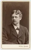 Kabinettsfotografi - Herman Nykvist, Uppsala 1877