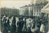 Vänersborg. Troligen första maj-demonstration år 1903