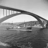 Fartyget Jupiter vid Sandöbron
