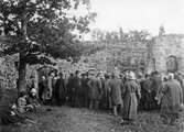 Elof Ljunggren håller tal på Kronobergs slott, 1924