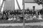 Folkskoleklass i Södra Ljunga, 1860-tal