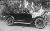 Rusdrycksmotståndare på bilturné, 1922