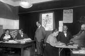Arbete på förbudsbyrå i Stockholm, 1922