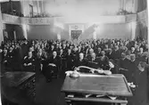 Riksdagsmöte i Gamla riksdagshuset, Helsingfors, 1929