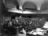 Riksdagen sammanträder i Riksdagshuset, 1925