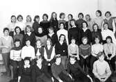 Klassfoto Risbergska skolan i Örebro, 1958