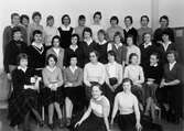 Klassfoto Risbergska skolan i Örebro, 1958