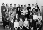 Klassfoto Risbergska skolan i Örebro, 1958