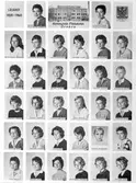 Klassfoto Kommunala Flickskolan Örebro, 1959-1960