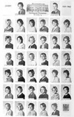 Klassfoto Kommunala Flickskolan Örebro, 1959-1960