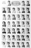 Klassfoto Kommunala Flickskolan Örebro, 1959-1960