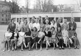 Klassfoto Kommunala Flickskolan Örebro, slutet 1950-tal