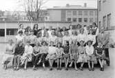 Klassfoto Kommunala Flickskolan Örebro, slutet 1950-tal