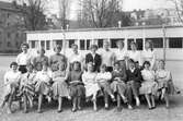 Klassfoto Kommunala Flickskolan Örebro, slutet 1950-tal