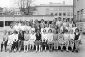 Klassfoto Kommunala Flickskolan Örebro, slutet 1950-tal