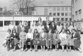 Klassfoto Kommunala Flickskolan Örebro, slutet 1950-tal