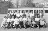 Klassfoto Kommunala Flickskolan Örebro, slutet 1950-tal