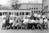 Klassfoto Kommunala Flickskolan Örebro, slutet 1950-tal