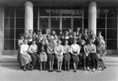 Klassfoto Kommunala Flickskolan Örebro, 1950-tal