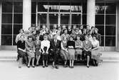 Klassfoto Kommunala Flickskolan Örebro, 1950-tal