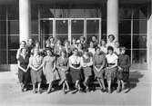 Klassfoto Kommunala Flickskolan Örebro, 1950-tal