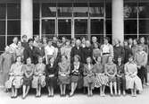 Klassfoto Kommunala Flickskolan Örebro, 1950-tal