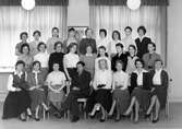 Klassfoto Kommunala Flickskolan Örebro, 1950-tal