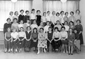 Klassfoto Kommunala Flickskolan Örebro, 1950-tal