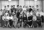 Klassfoto Kommunala Flickskolan Örebro, 1950-tal