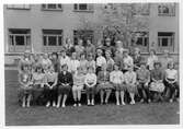 Klassfoto Kommunala Flickskolan Örebro, 1958-1959