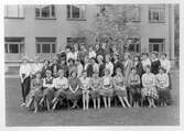 Klassfoto Kommunala Flickskolan Örebro, 1958-1959