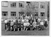 Klassfoto Kommunala Flickskolan Örebro, 1958-1959