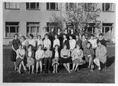 Klassfoto Kommunala Flickskolan Örebro, 1958-1959