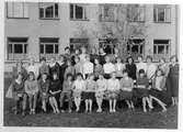 Klassfoto Kommunala Flickskolan Örebro, 1958-1959