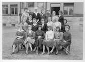 Klassfoto Kommunala Flickskolan Örebro, 1958-1959