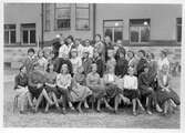 Klassfoto Kommunala Flickskolan Örebro, 1958-1959