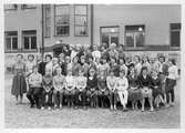 Klassfoto Kommunala Flickskolan Örebro, 1958-1959