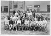 Klassfoto Kommunala Flickskolan Örebro, 1958-1959