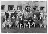 Klassfoto Kommunala Flickskolan Örebro, 1958-1959