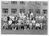 Klassfoto Kommunala Flickskolan Örebro, 1958-1959