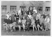 Klassfoto Kommunala Flickskolan Örebro, 1958-1959