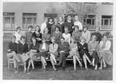 Klassfoto Kommunala Flickskolan Örebro, 1958-1959