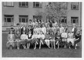 Klassfoto Kommunala Flickskolan Örebro, 1958-1959