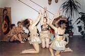 Dansövning på Kommunala Flickskolan, 1960-tal