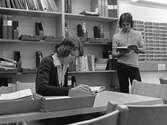 Elever i Risbergska skolans bibliotek, 1970-tal