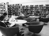 Myshörnan i Risbergska skolans bibliotek, 1970-tal