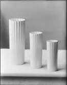 KERAMIKFAT MED CITRON, 3 VITA VASER SKAVORIUS