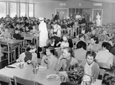 Skolbespisningen på Vasaskolan, 1950-tal